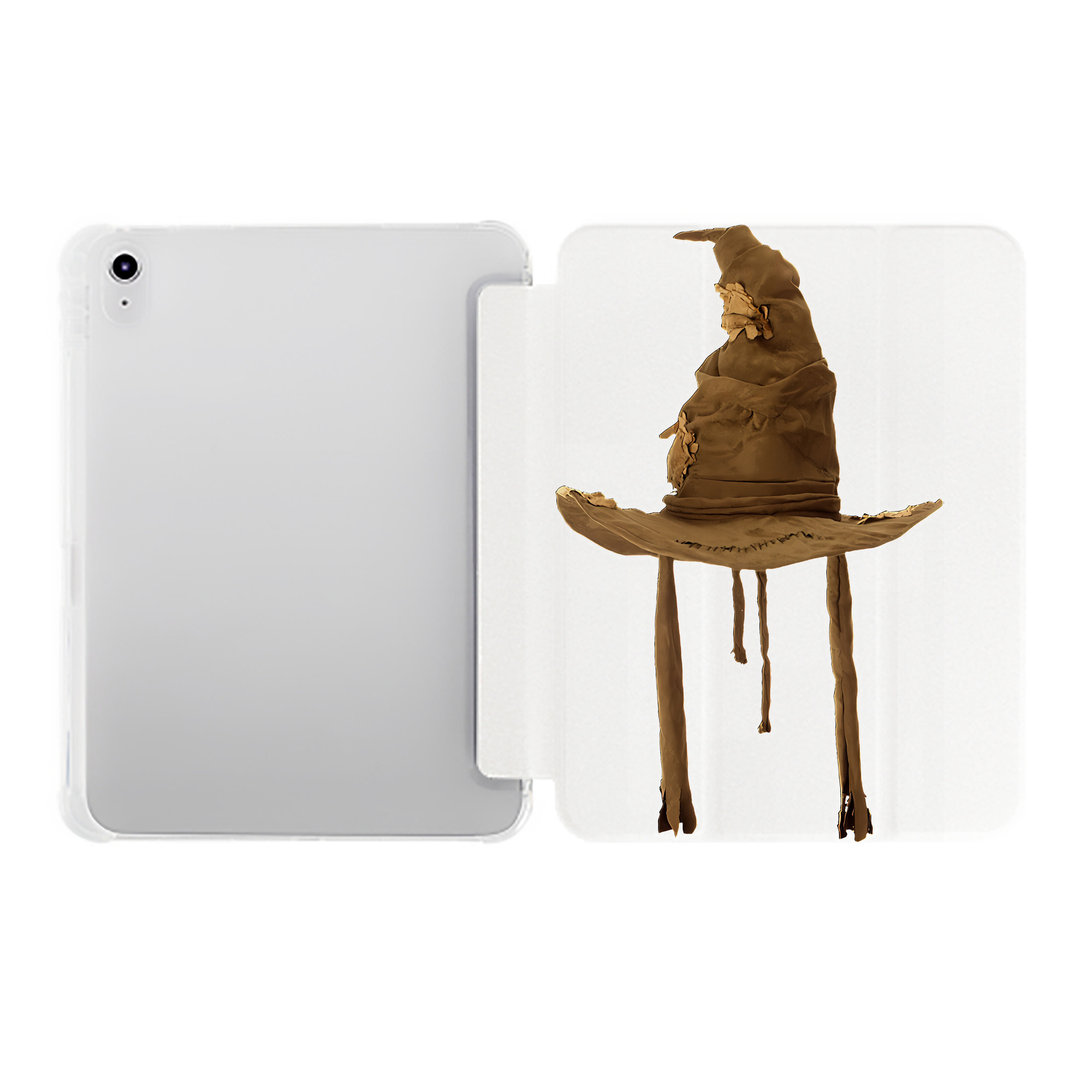 （画像用） Harry Potter ハリー・ポッターシリーズ IPad ケース ペン収納付き 三つ折りスタンド PUレザー×シリコン 対応機種9.5/10.5/10.9インチ